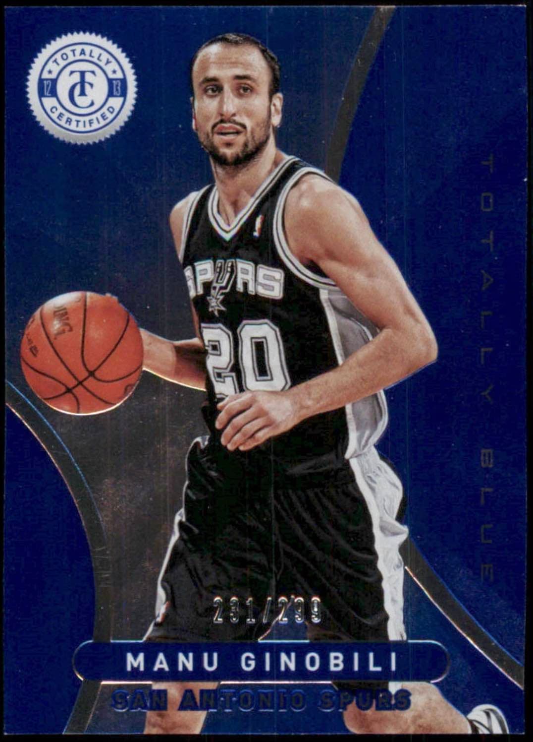 2012-13 Totally Certified Blue #80 Manu Ginobili /299