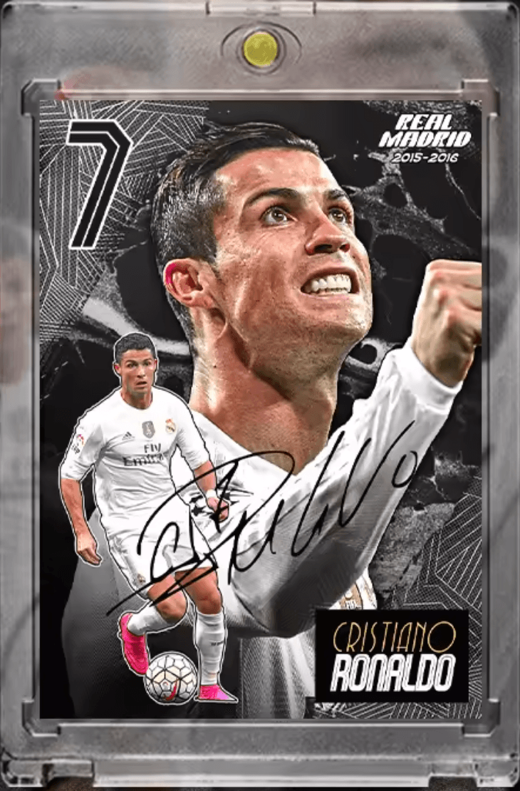Football Star Cards Cristiano Ronaldo